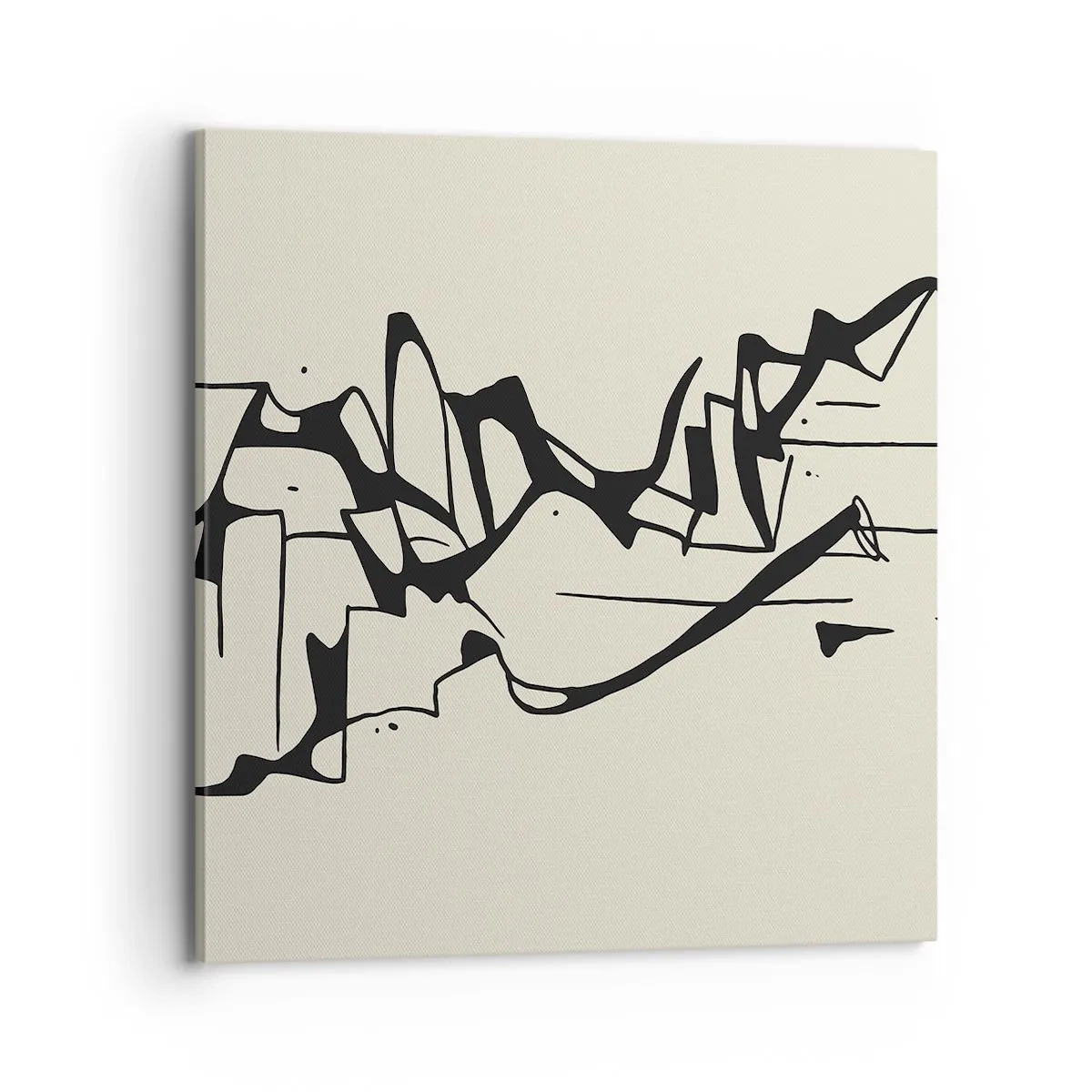 Bild auf Leinwand - Leinwandbild - Vielleicht eine Landschaft - 70x70 cm