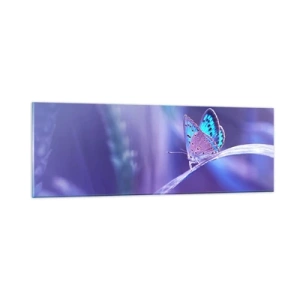 Glasbild - Bild auf glas - Ein Juwel der Natur - 90x30 cm