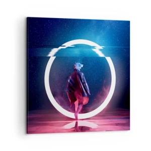 Bild auf Leinwand - Leinwandbild - Zwischen den Welten - 50x50 cm