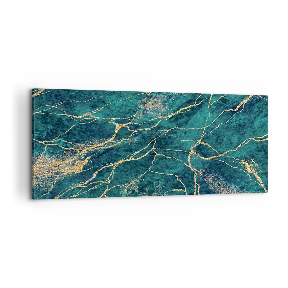 Bild auf Leinwand - Leinwandbild - Goldmine - 100x40 cm