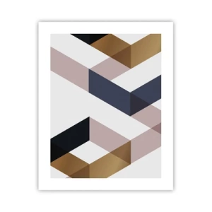 Poster - Ebenen und Winkel - 40x50 cm