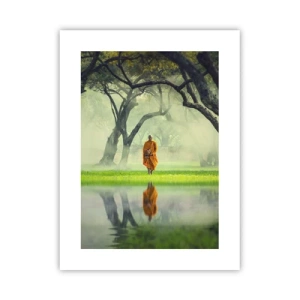 Poster - Auf dem Weg zur Erleuchtung - 30x40 cm