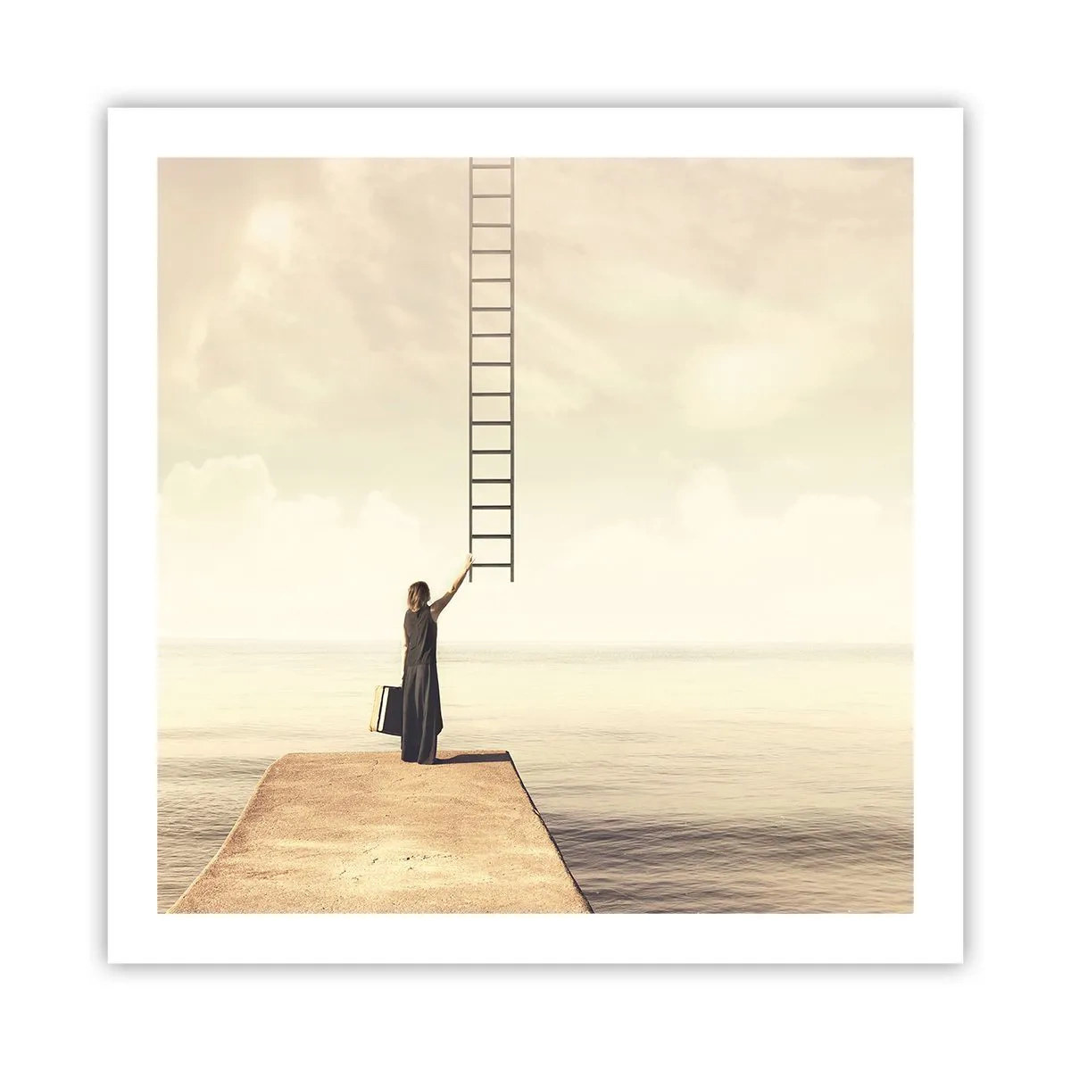 Poster - Eine magische Reise - 60x60 cm