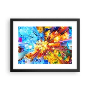 Poster in einem schwarzem Rahmen - In Medienauflösung - 40x30 cm