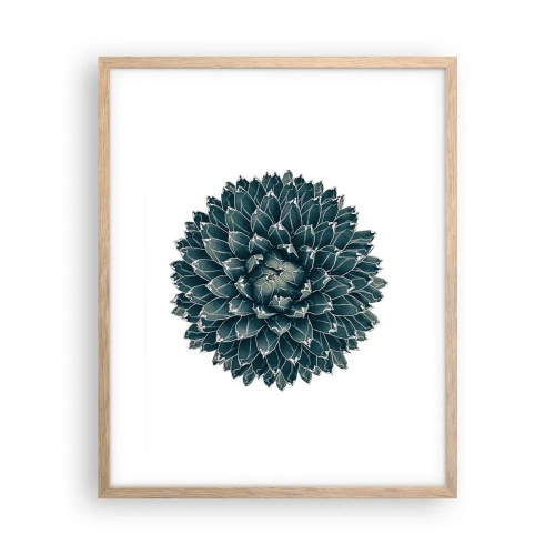 Poster in einem Rahmen aus heller Eiche - Stern der Wüste - 40x50 cm