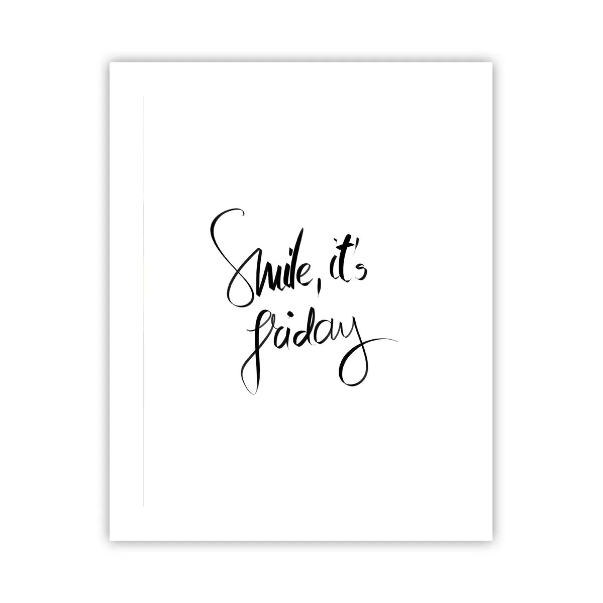 Poster - Echte Freude - 40x50 cm