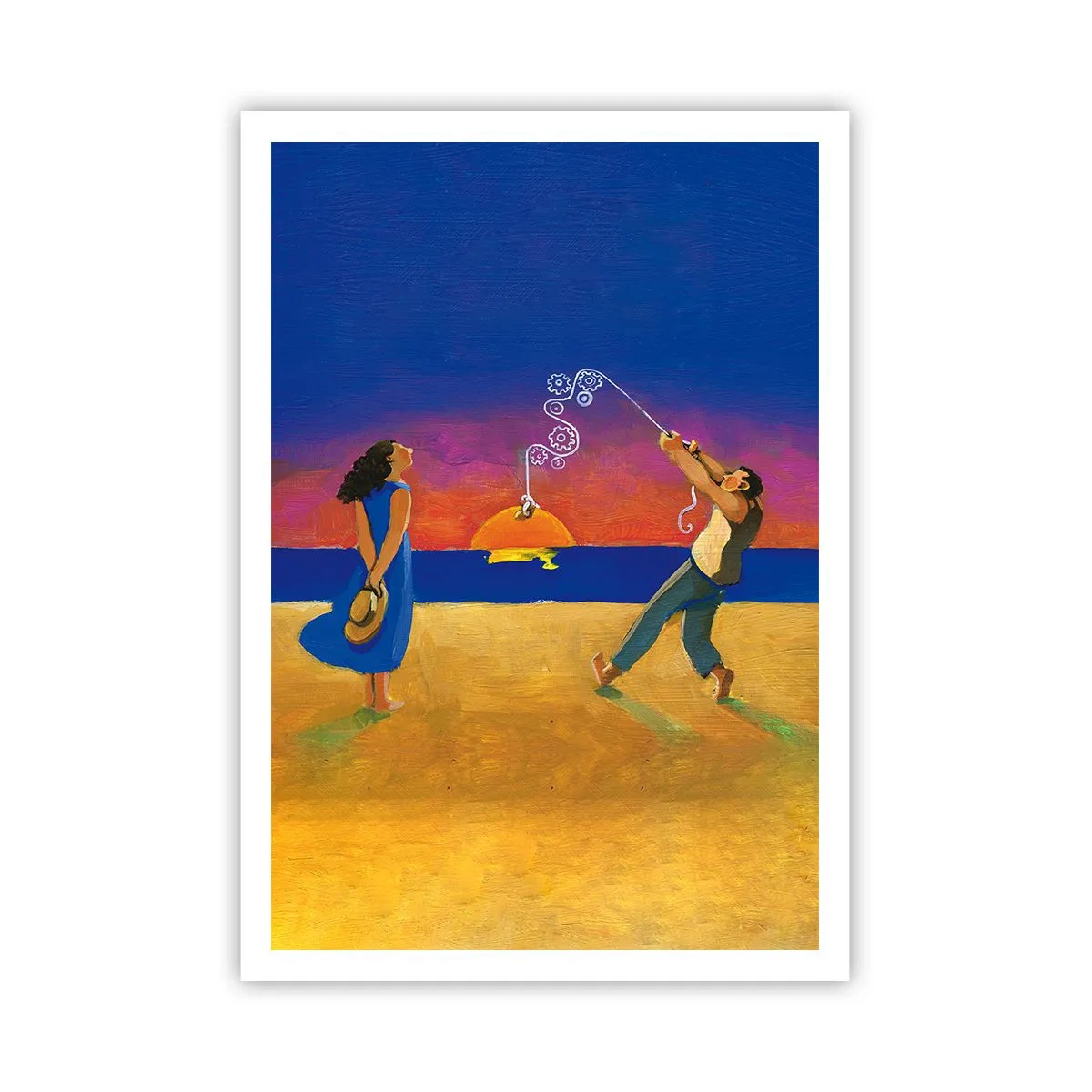 Poster - Mehr als ein Sternchen vom Himmel - 70x100 cm