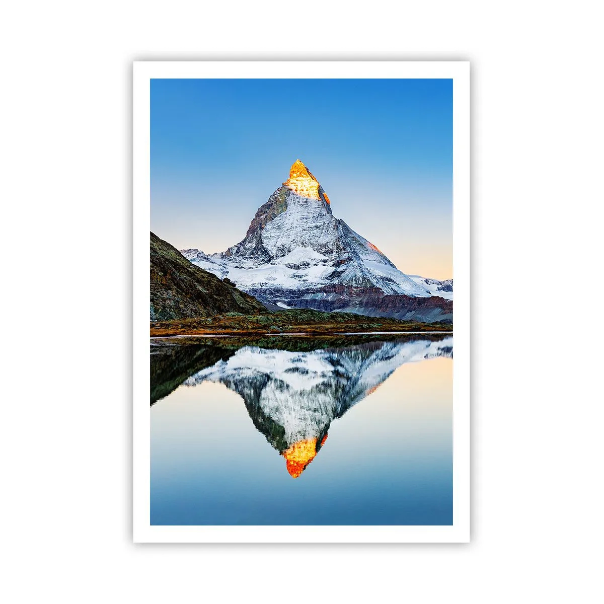 Poster - Zwei Welten - 70x100 cm