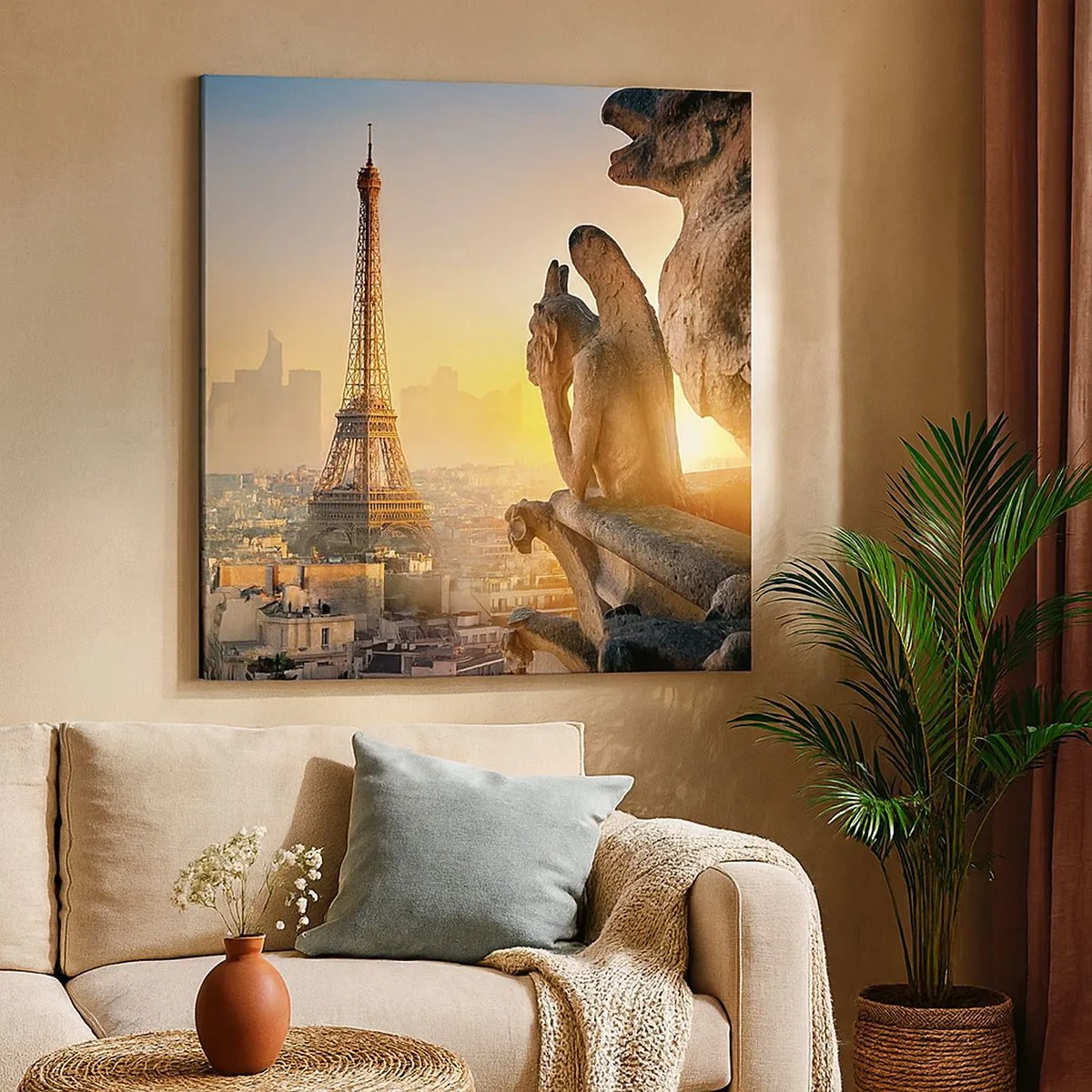 Bild auf Leinwand - Leinwandbild - Vieles hat sich geändert ... - 30x30 cm