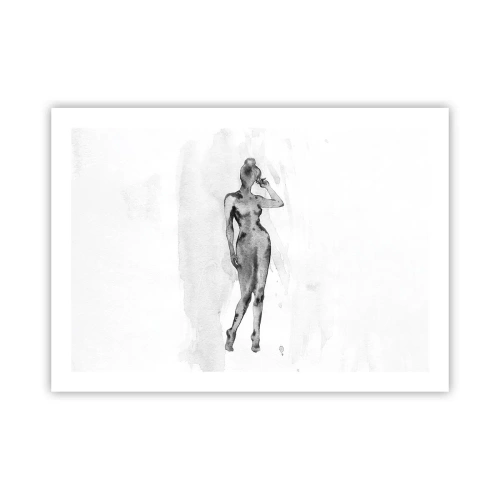 Poster - Eine Studie über das Ideal der Weiblichkeit - 70x50 cm