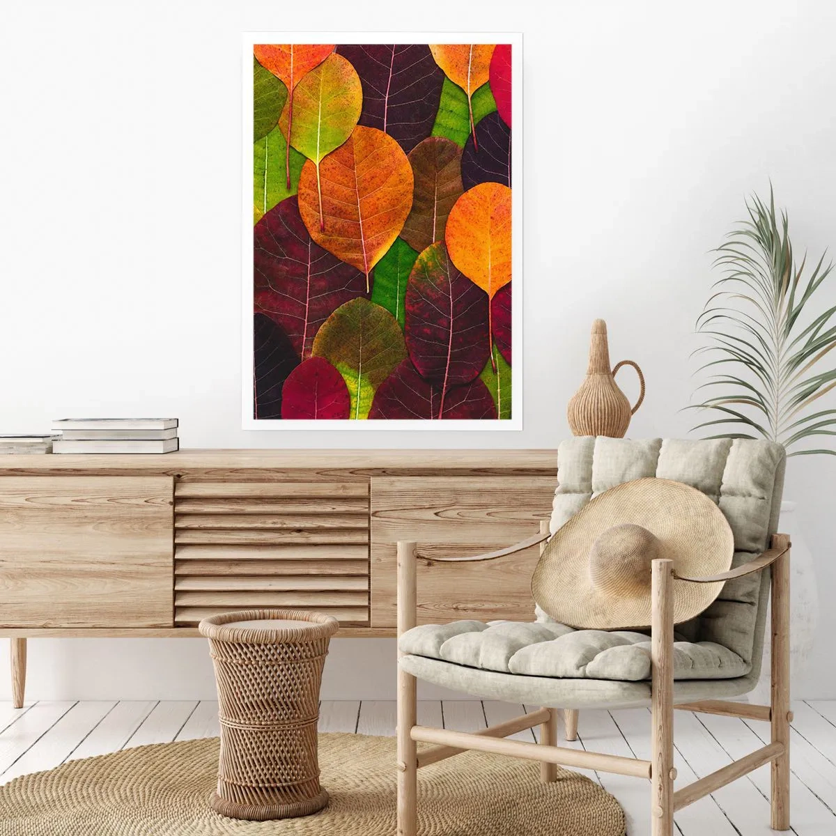 Poster - Herbstmosaik - 70x100 cm