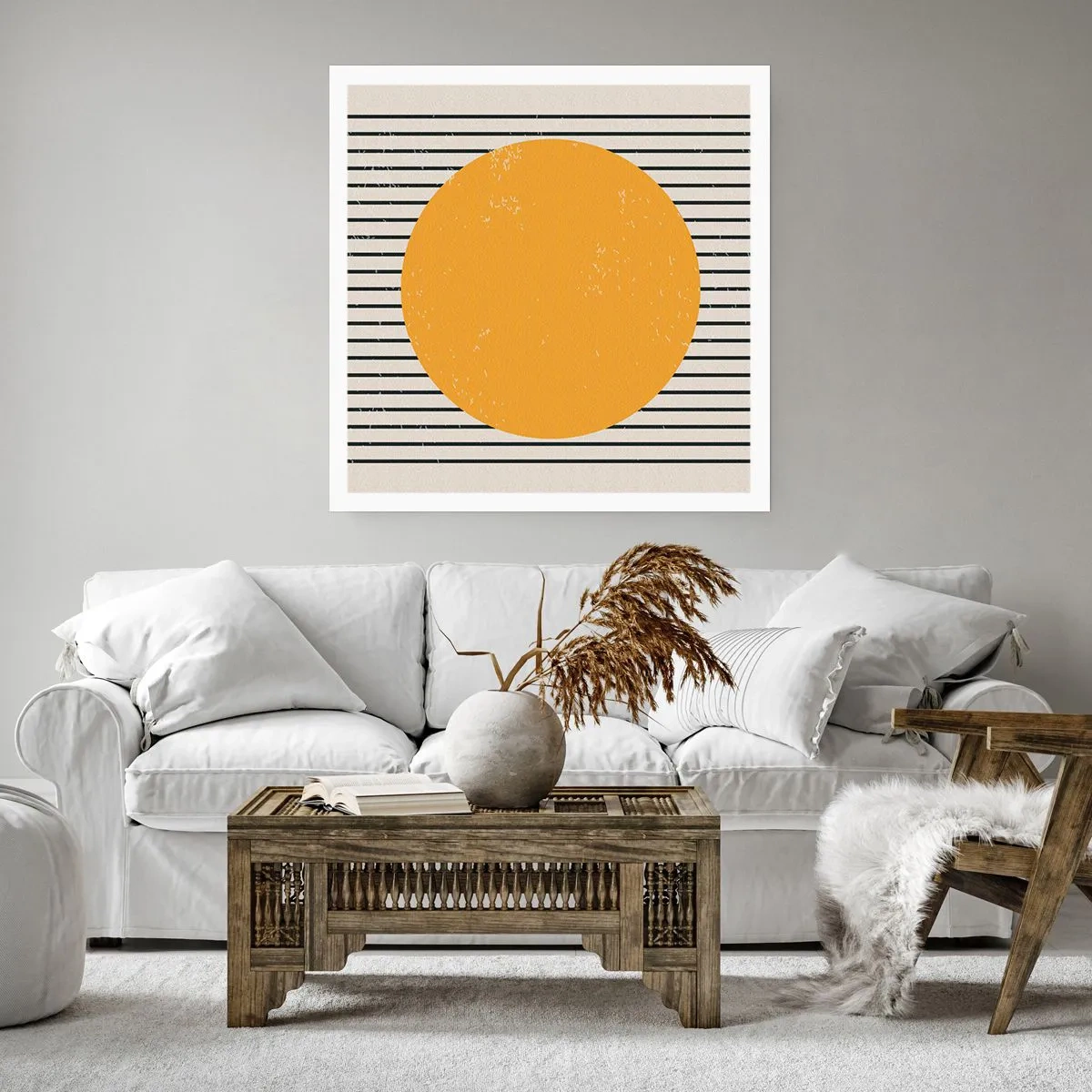 Poster - Die Kraft der Einfachheit - 30x30 cm
