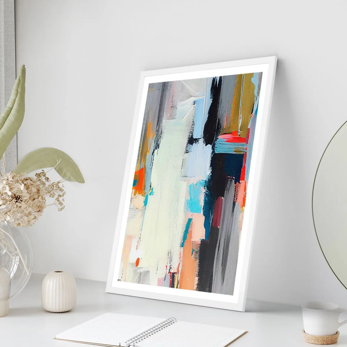 Poster in einem weißen Rahmen - Gibt es eine Methode? - 70x100 cm