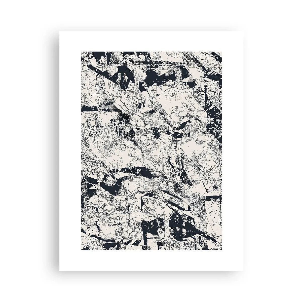 Poster - Durchdringung der Gegensätze - 30x40 cm