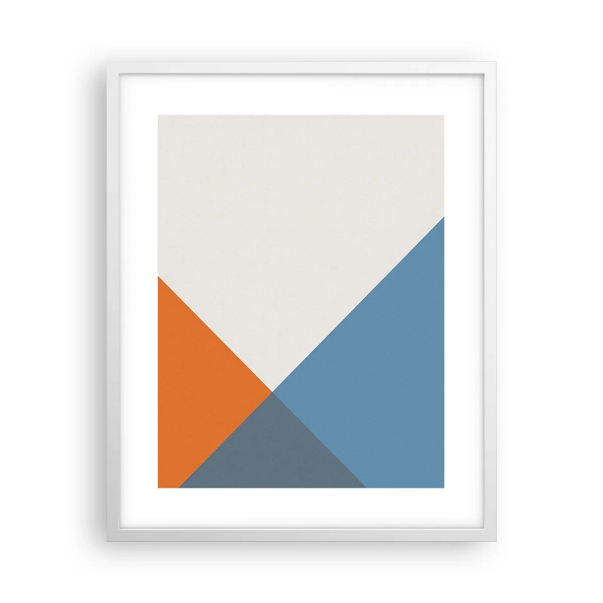 Poster in einem weißen Rahmen - In einem Winkel… - 40x50 cm