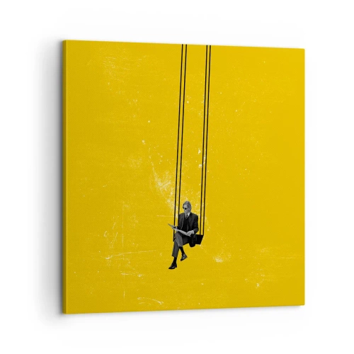 Bild auf Leinwand - Leinwandbild - Tag wie jeder andere - 60x60 cm