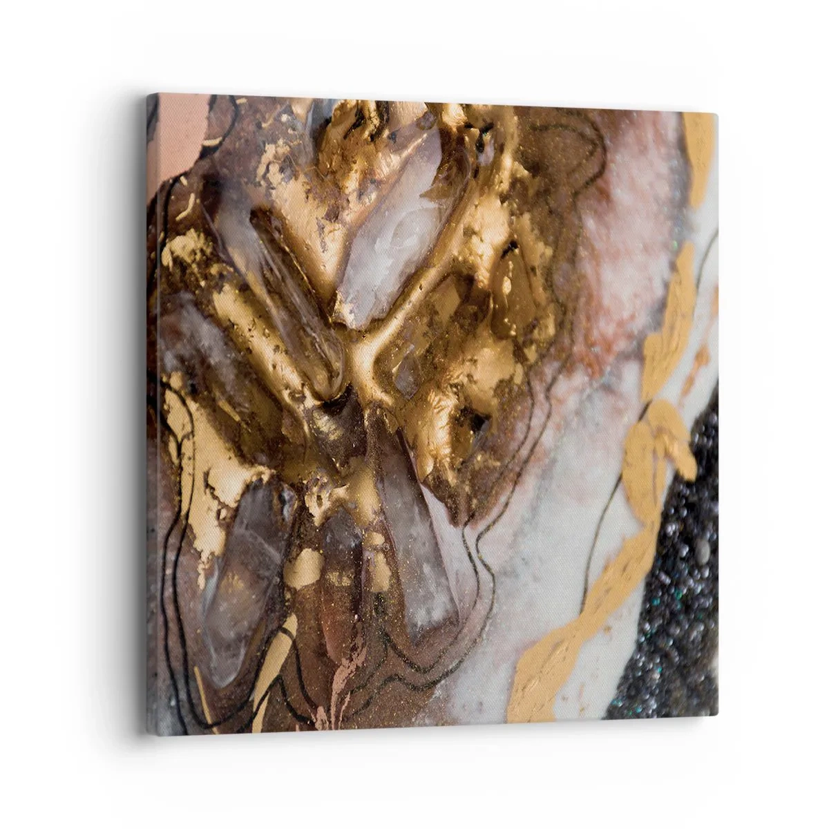 Bild auf Leinwand - Leinwandbild - Das Element der Erde - 30x30 cm