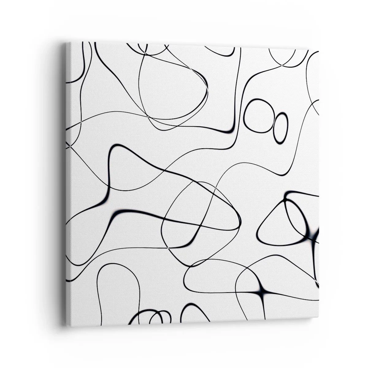 Bild auf Leinwand - Leinwandbild - Lebenswege, Wechselfälle - 40x40 cm