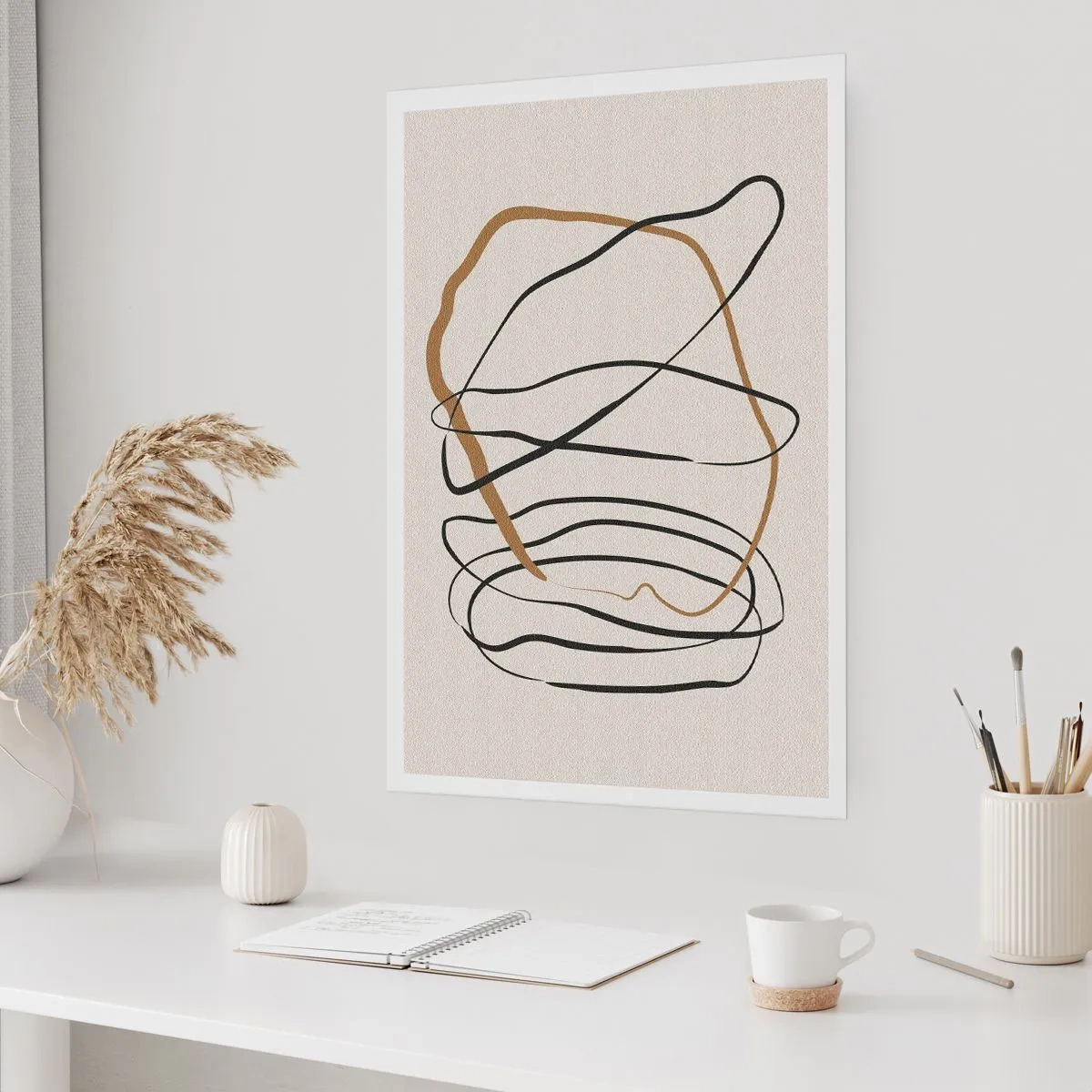 Poster - Komposition – Looptanz - 61x91 cm