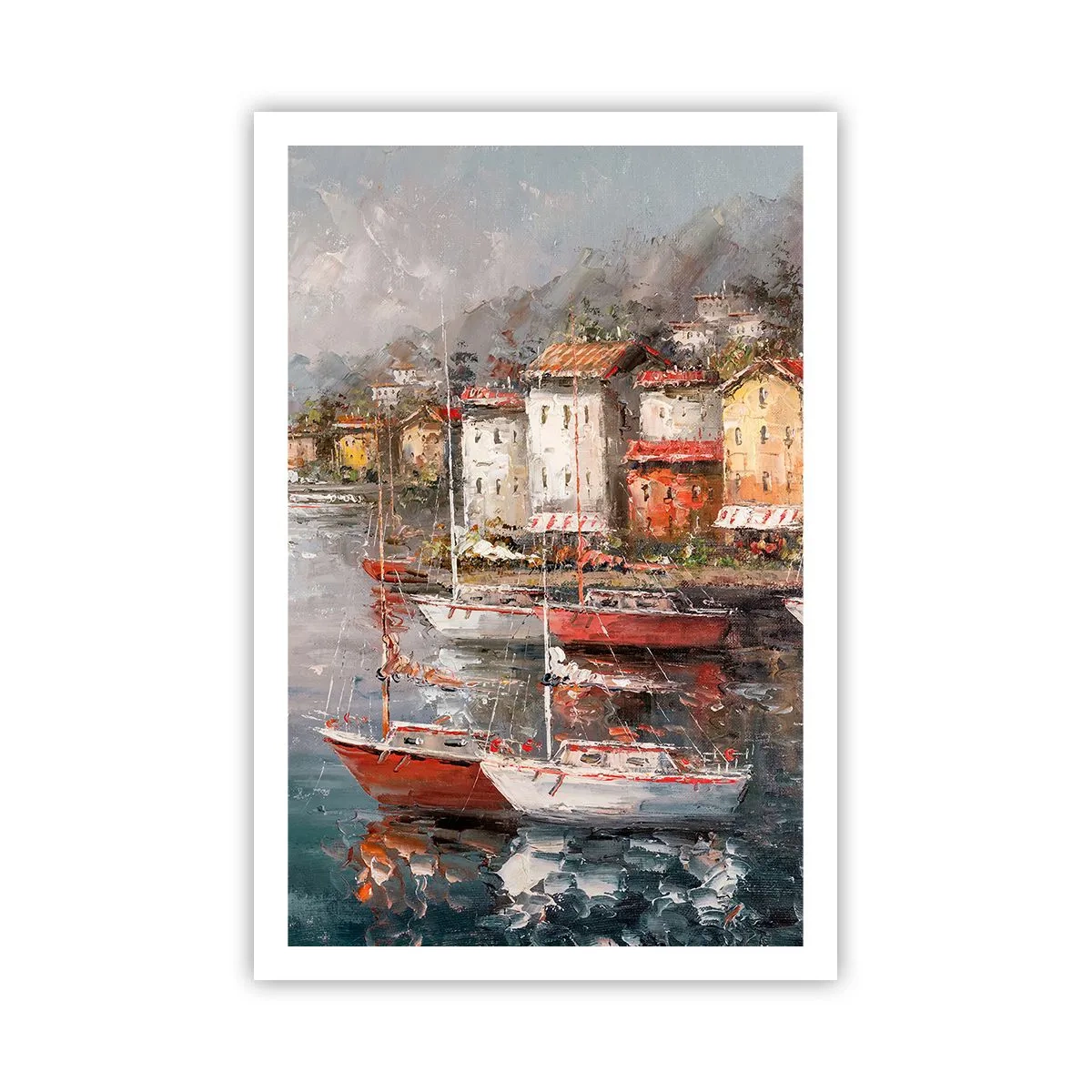 Poster - Romantische Oase - 61x91 cm