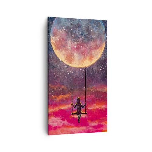 Bild auf Leinwand - Leinwandbild - Traum - 45x80 cm