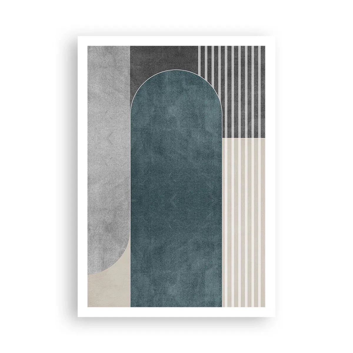Poster - Komposition auf der Ebene - 70x100 cm