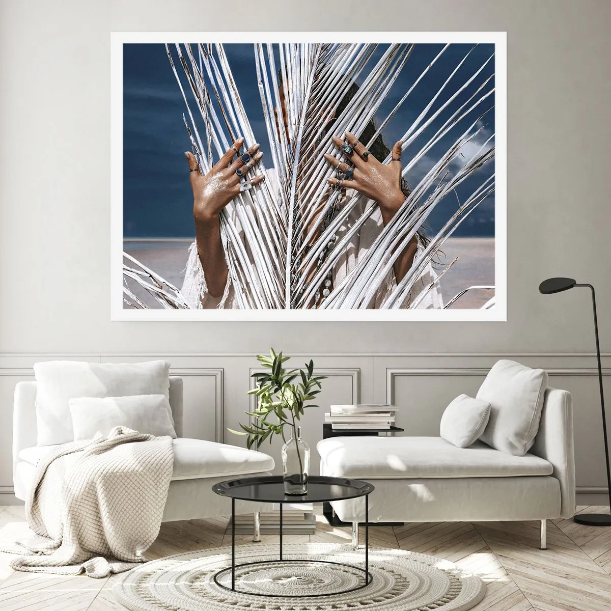 Poster - Das Mädchen des Schamanen? - 50x40 cm