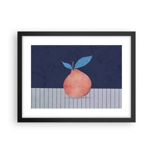 Poster in einem schwarzem Rahmen - Konvexität und Ebene - 40x30 cm