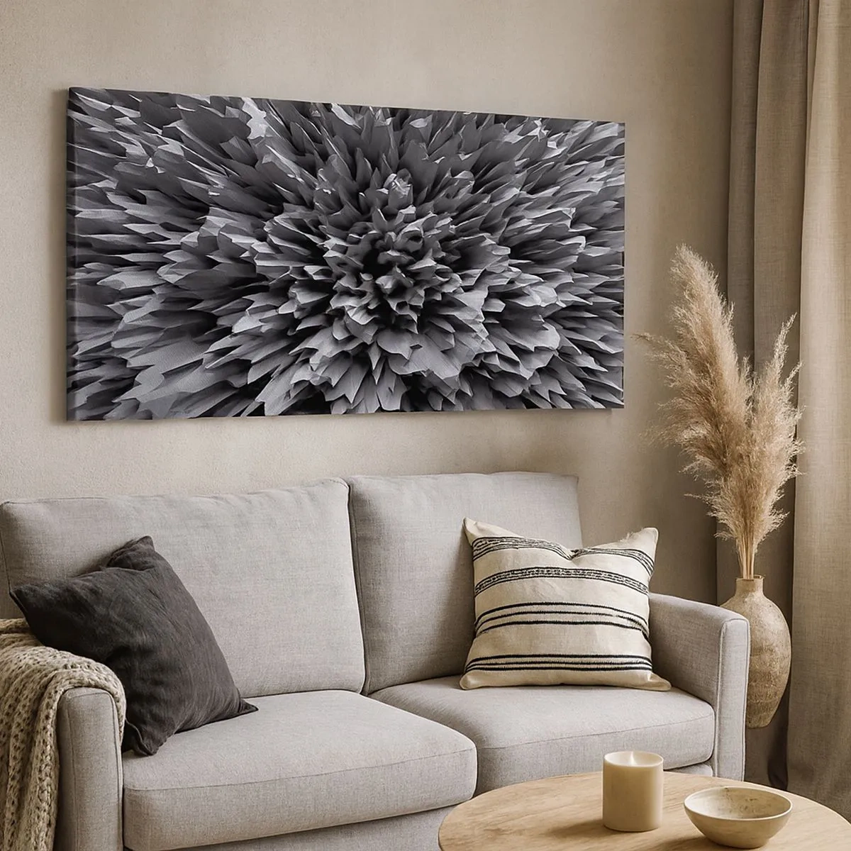 Bild auf Leinwand - Leinwandbild - Härter kann es nicht werden - 100x40 cm