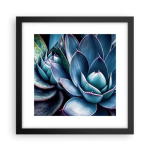 Poster in einem schwarzem Rahmen - Lebenskraft - 30x30 cm