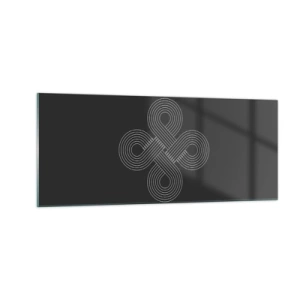 Glasbild - Bild auf glas - Im keltischen Geist - 100x40 cm