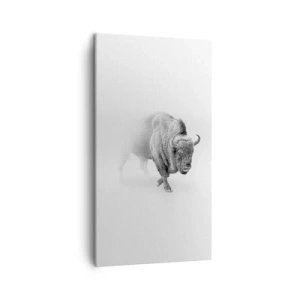 Bild auf Leinwand - Leinwandbild - König der Prärie - 45x80 cm