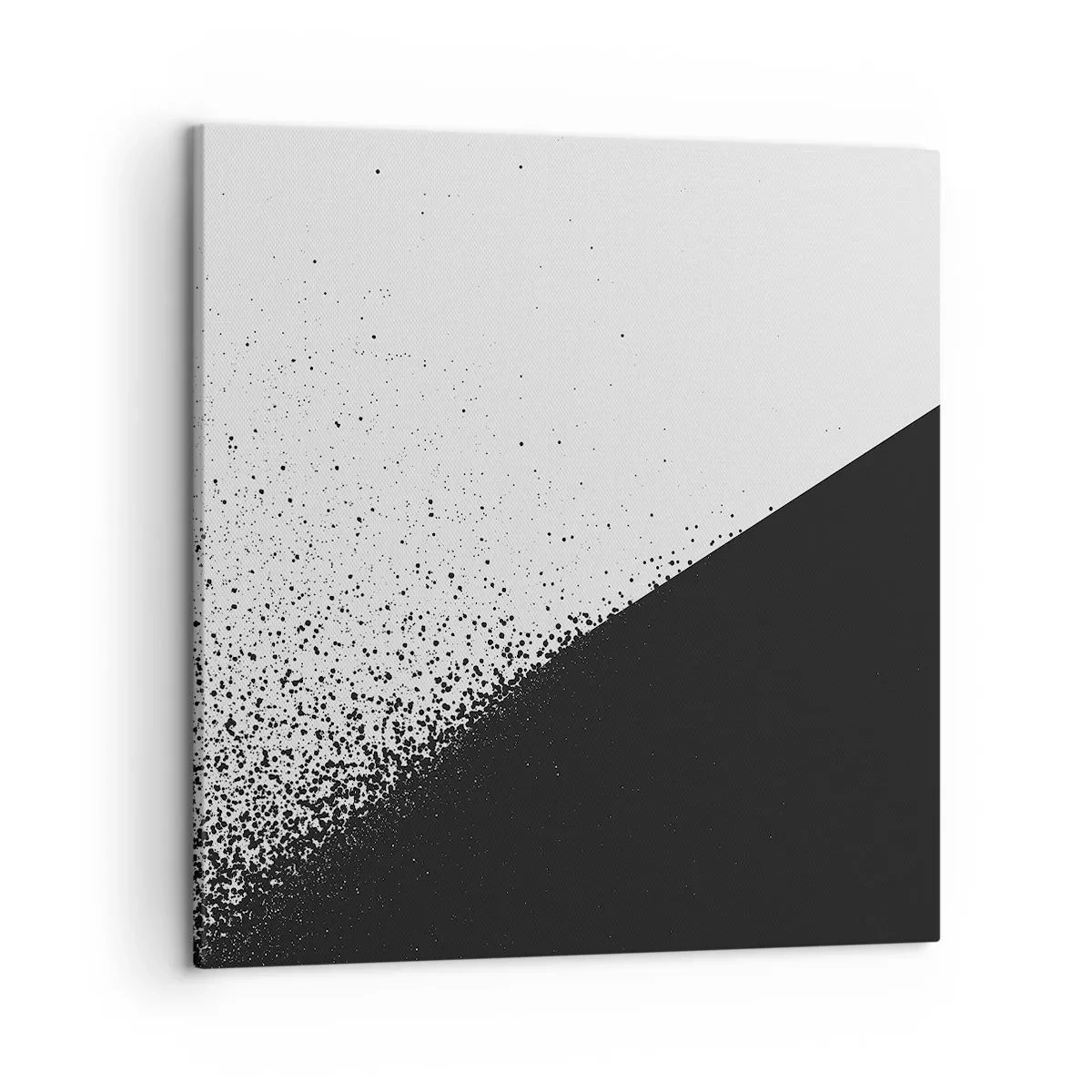 Bild auf Leinwand - Leinwandbild - Immer schneller, immer mehr - 50x50 cm