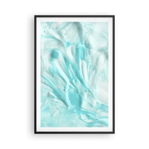 Poster in einem schwarzem Rahmen - Für immer zusammen - 61x91 cm