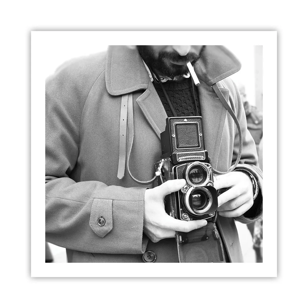 Poster - Retro-Stil - 60x60 cm