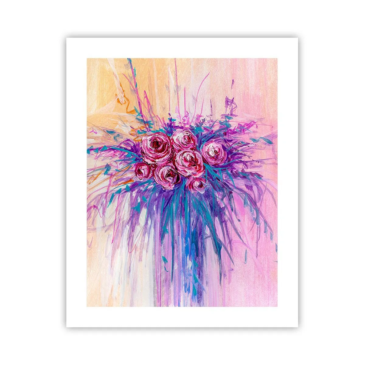 Poster - Rosenbrunnen - 40x50 cm