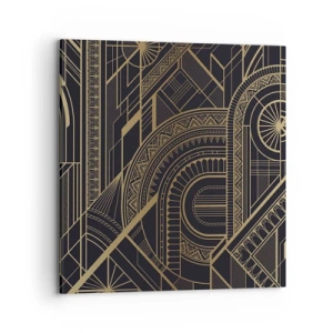 Bild auf Leinwand - Leinwandbild - Konzepte, Ideen, Pläne - 70x70 cm