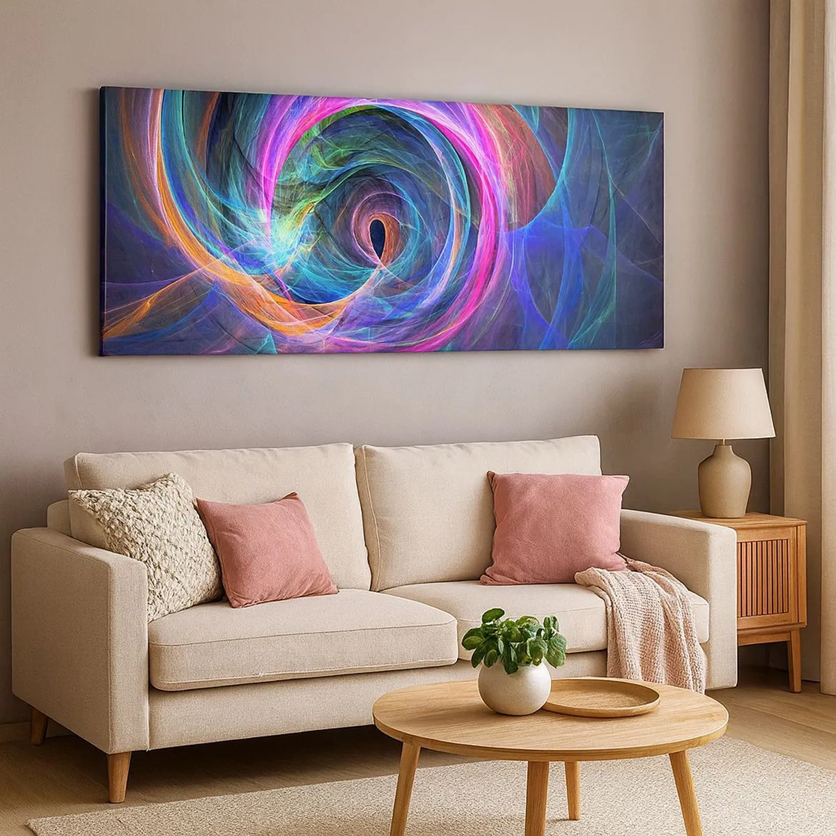 Bild auf Leinwand - Leinwandbild - Wohin wirst du mich bringen? - 100x40 cm