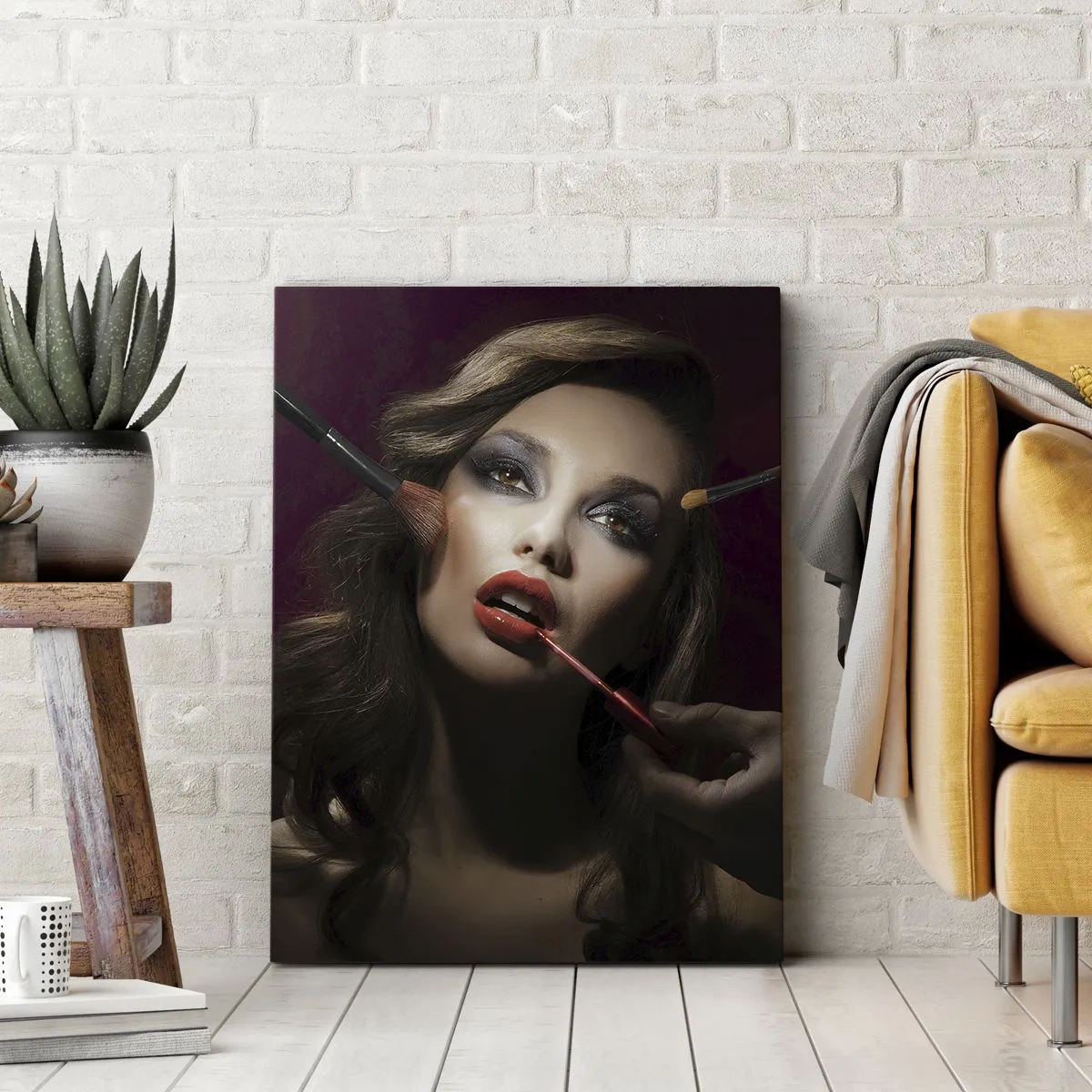 Bild auf Leinwand - Leinwandbild - Verträumt schön - 45x80 cm