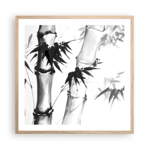 Poster in einem Rahmen aus heller Eiche - Dem Orient ganz nah - 60x60 cm