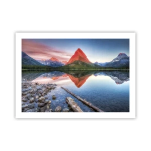 Poster - Hitze und Kälte - 70x50 cm