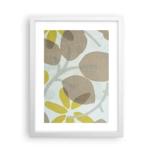 Poster in einem weißen Rahmen - Komposition in voller Sonne - 30x40 cm