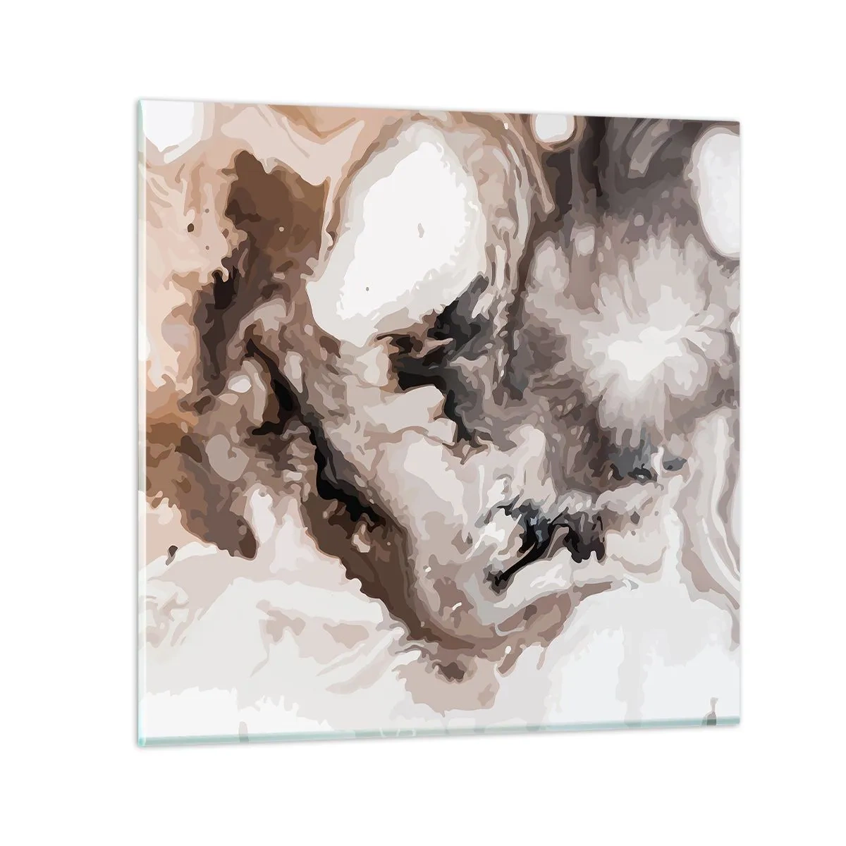 Glasbild - Bild auf glas - Die Geburt einer Galaxie - 50x50 cm