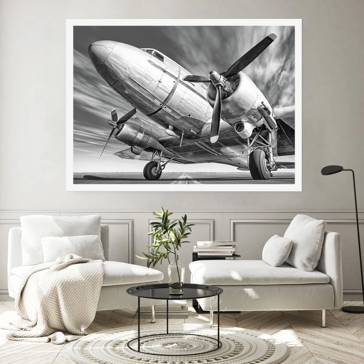 Poster - Immer flugbereit - 70x50 cm