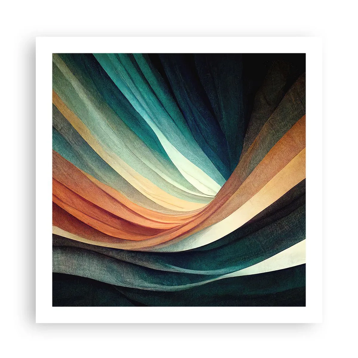 Poster - Aus Farben gewebt - 60x60 cm