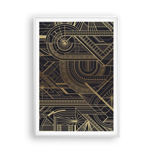 Poster in einem weißen Rahmen - Konzepte, Ideen, Pläne - 70x100 cm