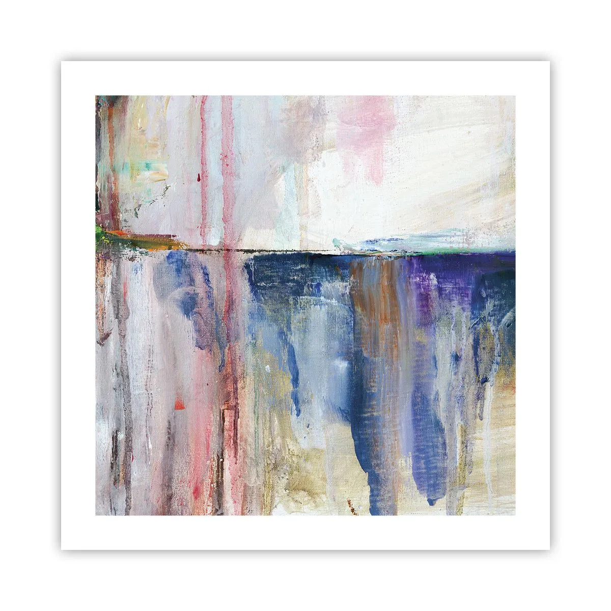 Poster - Bunte Eindrücke und Assoziationen - 50x50 cm