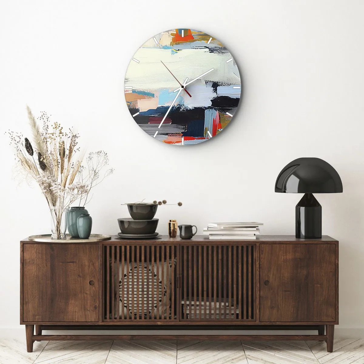 Wanduhr - Glasuhr - Gibt es eine Methode? - 30x30 cm