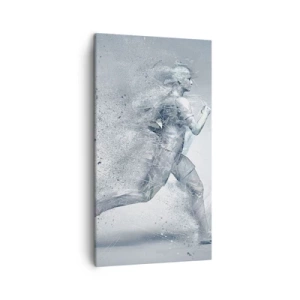 Bild auf Leinwand - Leinwandbild - Kristallklare Energie - 45x80 cm