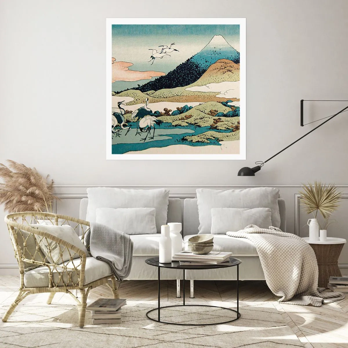 Poster - Im japanischen Geist - 30x30 cm